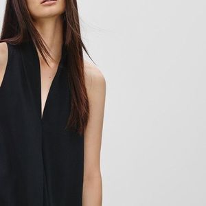 [Aritzia] Wilfred Black Nuit Blouse